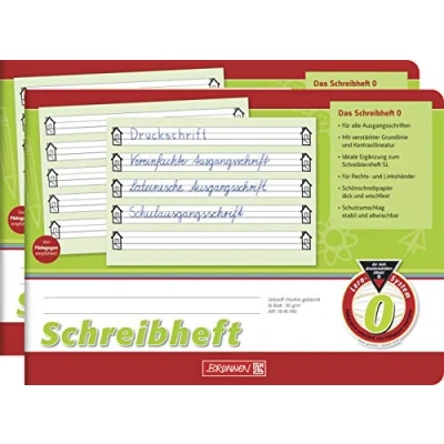 Afbeelding van Brunnen Lin.0 Schrijfschriften, 2 stuks