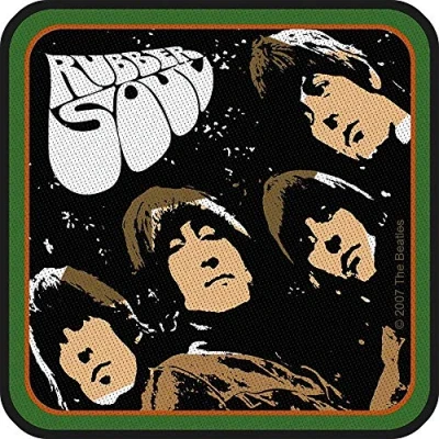Afbeelding van The Beatles Rubber Soul Album Patch Multicolours