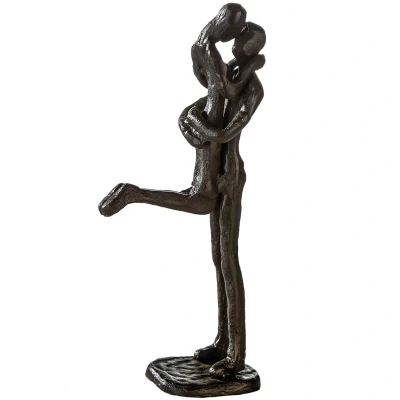 Afbeelding van Gilde Metal Sculpture &#039;Kissing&#039;