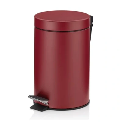 Afbeelding van Pedaal Afvalemmer Monaco 3 l Rood Kela