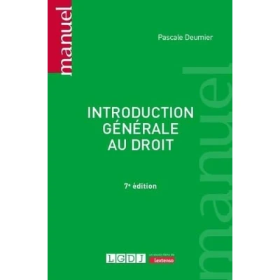 Image de Introduction générale au droit