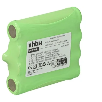 Afbeelding van vhbw Accu compatibel met Audioline PMR Easy 012 Radio Walkietalkie (600 mAh, 4,8 V, NiMH)