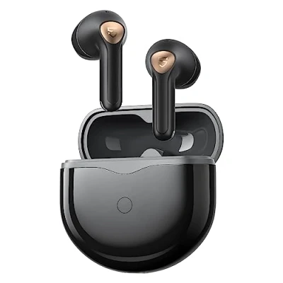Afbeelding van SoundPEATS Air4 Lite Bluetooth 5.3 Hi Res hoofdtelefoon met LDAC codec, draadloze in ear 6 AI ruisonderdrukkende microfoons voor oproepen, 30 uur batterijduur, multipoint verbinding,