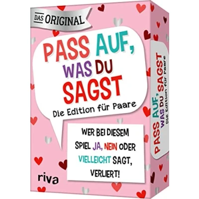 Afbeelding van Pass auf, was du sagst Die Edition für Paare