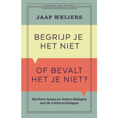 Afbeelding van Business Bibliotheek 1 Begrijp je het niet of bevalt niet?