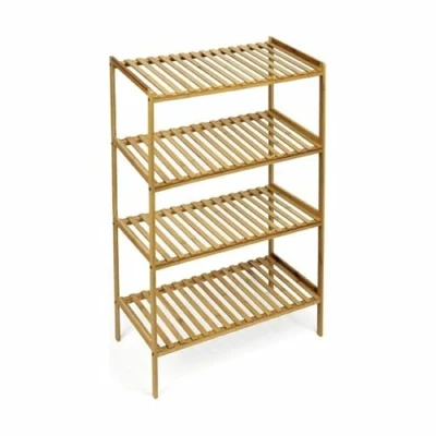 Afbeelding van Planken Confortime Bruin 4 Bamboe 70 x 35 100 cm (2 Stuks)