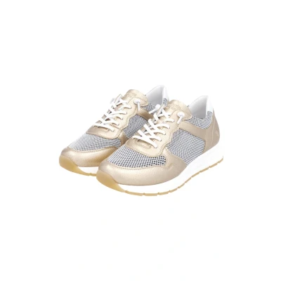 Afbeelding van Remonte Alburi Sneakers laag, Dames, Maat: 36, Metalic Leer