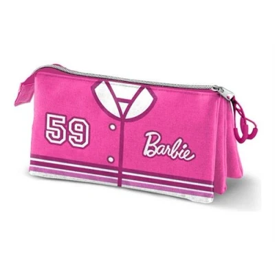 Image de Barbie Trousse triple Ripstop rose Varsity