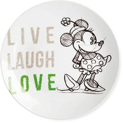 Afbeelding van Disney Egan Bord Minnie Mouse Live Laugh Love 27cm
