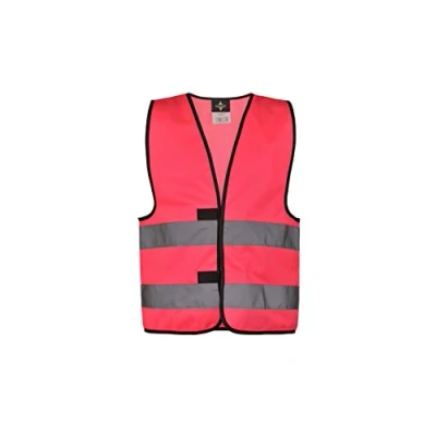 Afbeelding van KX200 Korntex Veiligheidshesje kind EN 1150 Maat S (7 12 jaar) Unisex Neon Roze