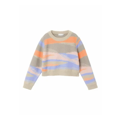Afbeelding van NAME IT NKFTULAKKA LS LOOSE SHORT KNIT Meisjes Truien
