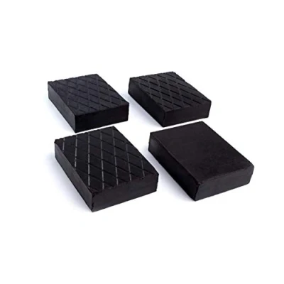 Afbeelding van Kora Set 4 stuks rubberen blokken 120x80x60mm