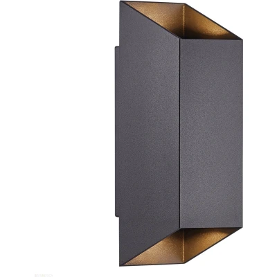Afbeelding van Nordlux Nico Wandlamp Square Zwart