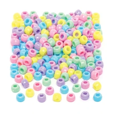 Afbeelding van Baker Ross Pastel Pony Kralen, 600 stuks, kunstbenodigdheden voor kinderen (AW114)