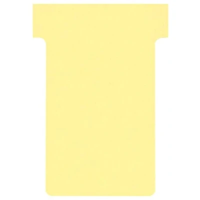 Afbeelding van Franken 100 stuks TK204 T indexkaarten formaat 2 84 x 48 mm, geel