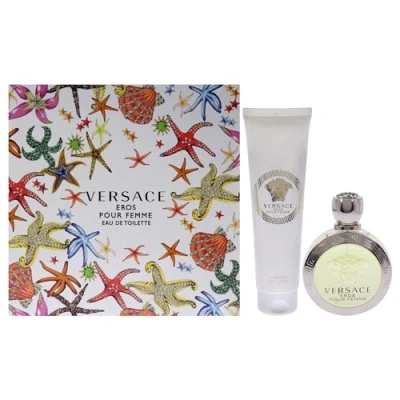 Afbeelding van Versace Eros Femme Geschenkset Eau de toilette 100 ml + Body lotion 150
