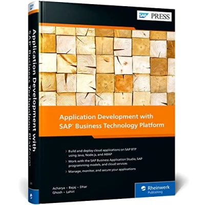 Afbeelding van Application Development with SAP Business Technology Platform