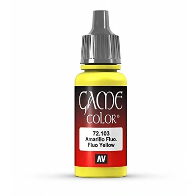 Afbeelding van Vallejo Game acrylverf, 17 ml, neongeel