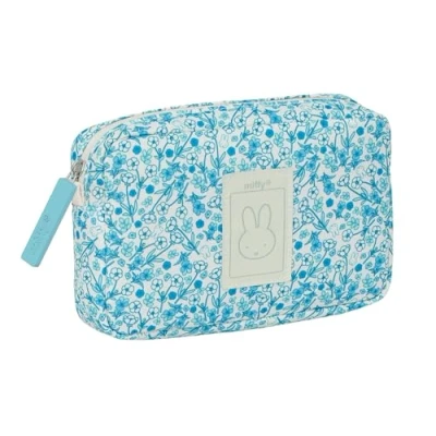 Afbeelding van Reistasje Miffy Garden Turkoois 20 x 13 5,5 cm