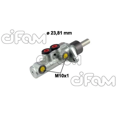 Afbeelding van CIFAM 202 601 Hoofdremcilinder 23,81mm Gietijzer