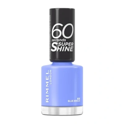 Image de Rimmel London, 60 Seconds Super Shine 856 Blue Breeze 8 ml