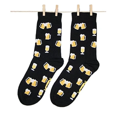 Afbeelding van Roits Fantasiesokken voor heren en dames, originele grappige sokken met veelkleurig patroon, kwaliteit