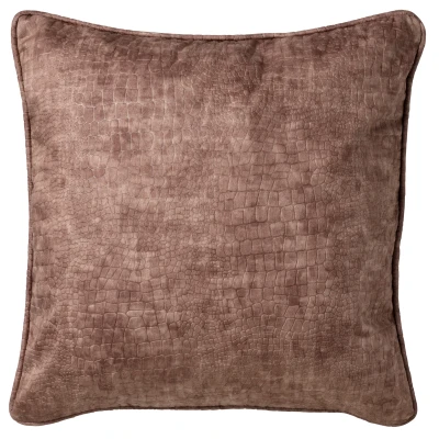 Afbeelding van Dutch Decor SAMMY Kussenhoes 45x45 cm slangenprint Cobble Stone beige