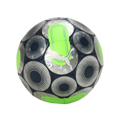 Afbeelding van Puma voetbal Cage hologram Maat 4 blauw/groen