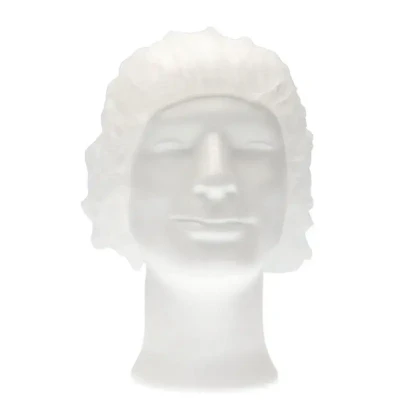 Afbeelding van Haarnetjes CMT Haarnet Bouffant Cap PP Non Woven Wit Maat L 53cm
