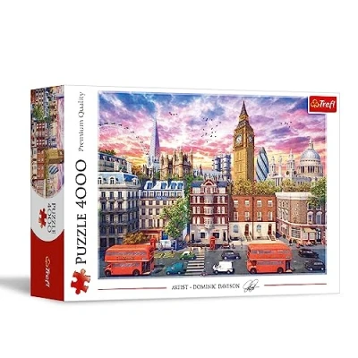 Afbeelding van Trefl Puzzles &quot;4000&quot; Walking around London