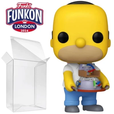 Afbeelding van Funko POP! The Simpsons Homer with Reactor #1630 (Funko London 2024 Exclusive)