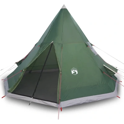 Afbeelding van Tent 4 persoons 367x367x259 cm 185T taft groen