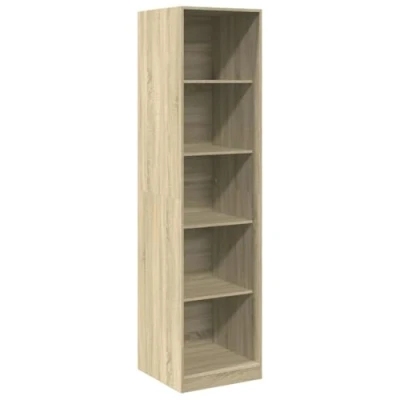Afbeelding van vidaXL Kledingkast 50x50x200 cm bewerkt hout sonoma eikenkleurig