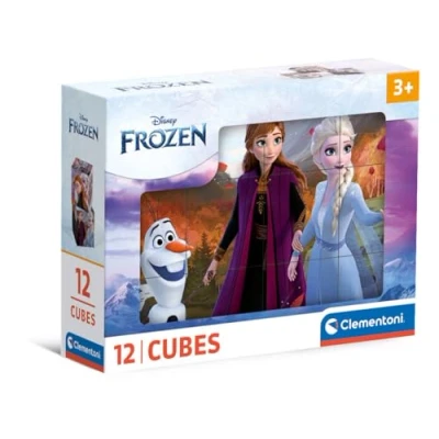 Afbeelding van Clementoni Blokpuzzel Disney Frozen 12 Blokken