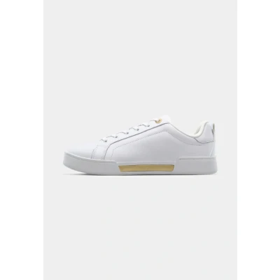 Afbeelding van Tommy Hilfiger Chique Court Sneakers laag, Dames, Maat: 36, White Leer