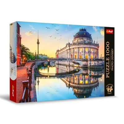 Afbeelding van Trefl Premium Plus Quality Odyssey Photo Puzzel: het Bodemuseum in Berlijn, Duitsland 1000 stukjes, unieke fotoserie, perfect op elkaar afgestemde stukken, voor volwassenen en kinderen vanaf 12