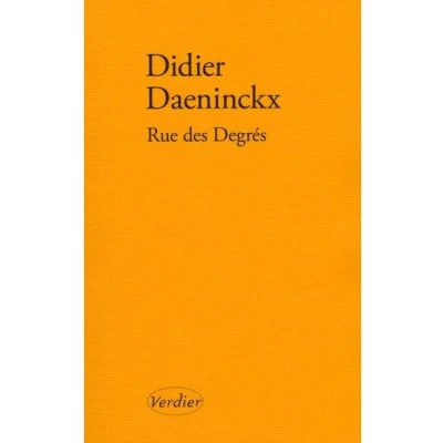 Afbeelding van ISBN Rue Des Degres, Romantiek, Frans, Paperback