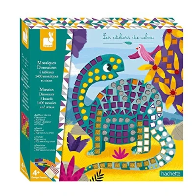 Image de Kit créatif Janod Mosaïques dinosaures