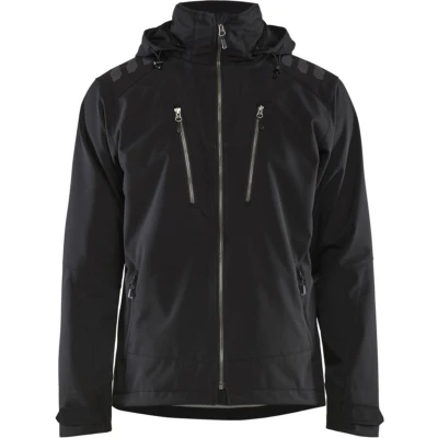 Afbeelding van Blaklader Softshell jack 4749 2513 Zwart