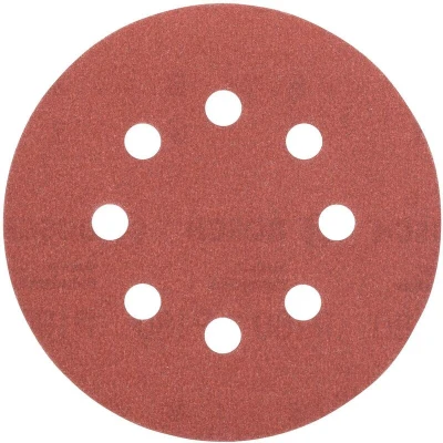 Afbeelding van Bosch Accessories 2609256A26 Excenterschuurpapier Met klittenband, Geperforeerd Korrelgrootte 120 (Ø) 125 mm 5 stuk(s)