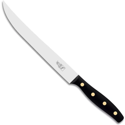 Afbeelding van Robert Herder K6R Vleesmes RVS Lemmet 20 cm Heft POM Zwart Geschenkverpakking