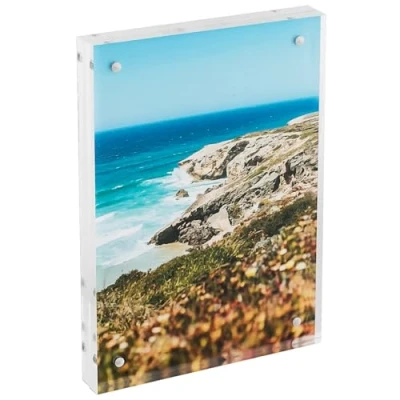 Afbeelding van HMF 46972 Magnetische fotolijst acrylglas transparant 10 x 15 cm