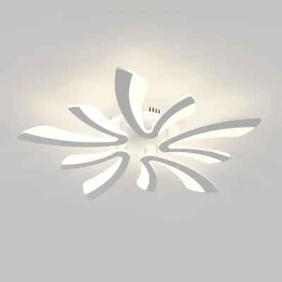 Afbeelding van Comely Led plafondlamp, 50 W, 5625 lm, moderne verlichting voor woonkamer, slaapkamer, 72 cm, natuurlijk licht, 4500 K, wit