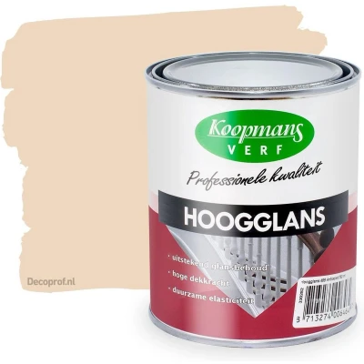 Afbeelding van Koopmans Hoogglansverf 451 Zandbeige 0,75 liter