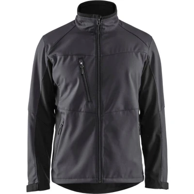 Afbeelding van Blaklader 4950 Softshell Werkjas Grijs/Zwart