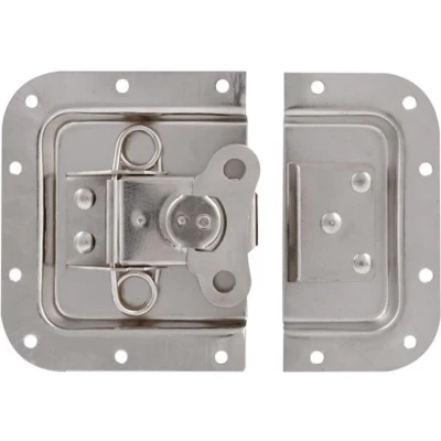 Afbeelding van HQ Power Vergrendeling, voor flightcase, 171 x 126 mm, metaal, wit