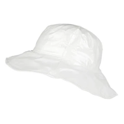 Afbeelding van TOUTACOO, Regenhoed voor dames van vinyl, Wit