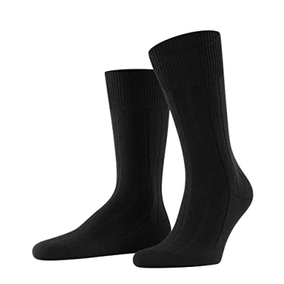 Afbeelding van Falke Lhasa Rib M So Herensokken, Zwart (Zwart 3000)