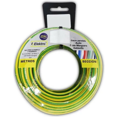 Afbeelding van Kabel EDM Tweekleurig 25 m 1,5 mm