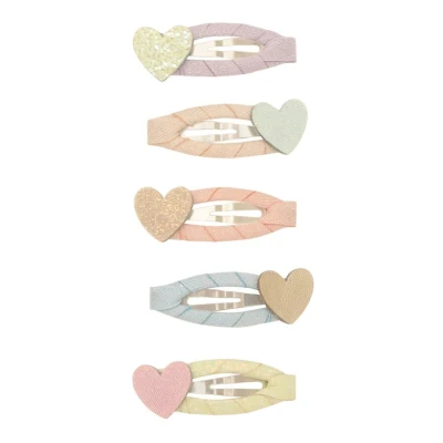 Afbeelding van Mimi &amp; lula haarspeldjes mini dreamy hearts 5st